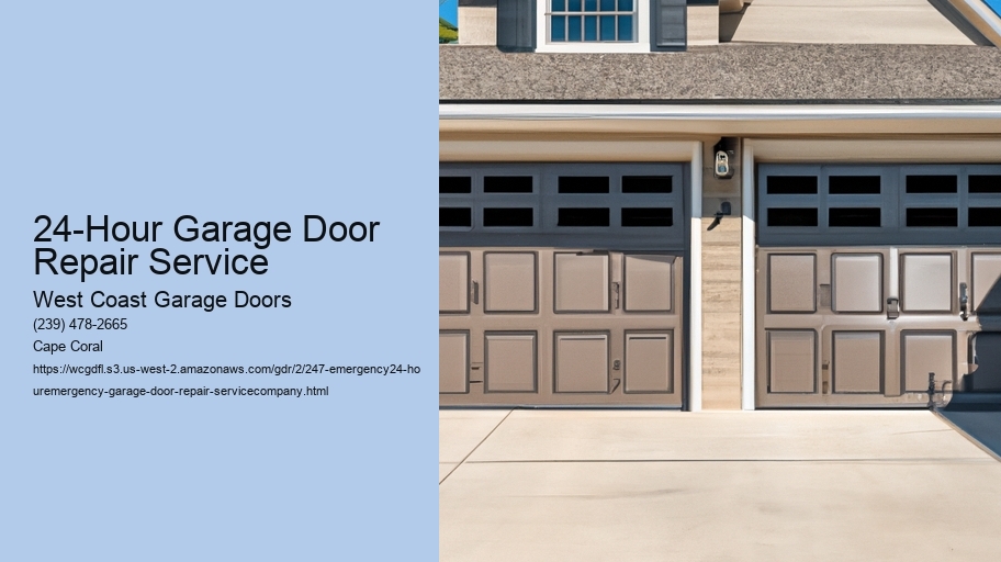 24-Hour Garage Door Repair Service