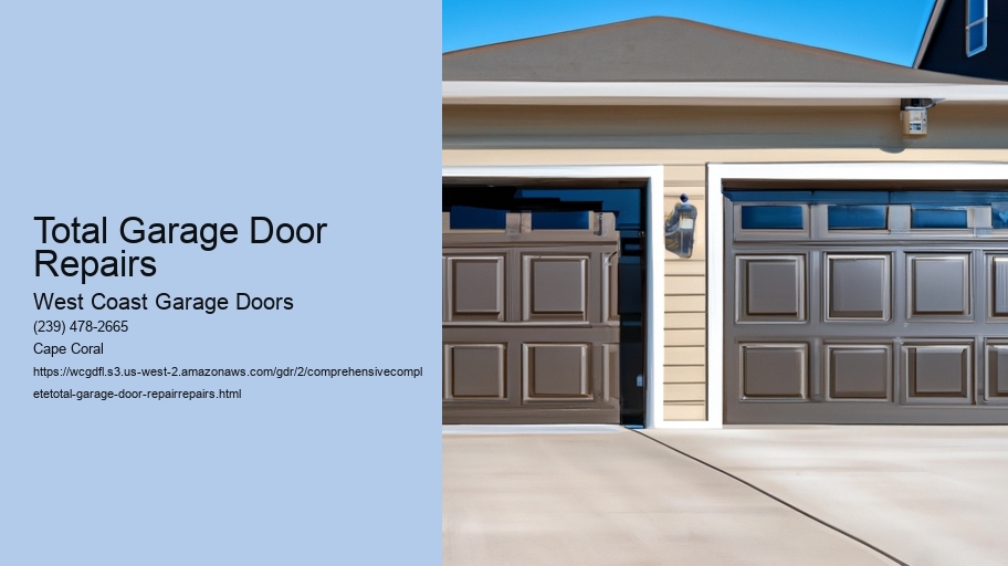 Comprehensive Garage Door Repair