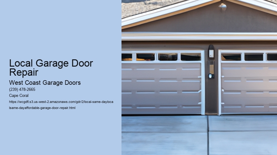 Same-Day Garage Door Repair