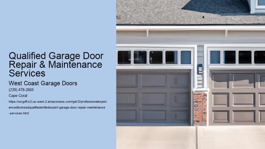 Qualified Garage Door Repair & Maintenance 